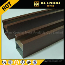 Veneer Color Suspended Metal Profile Square Tube Ceiling (KH-MC-U1)